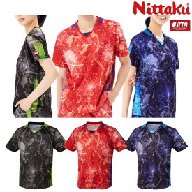 ニッタク Nittaku 卓球ユニフォーム ブライトシティシャツ メンズ レディース ジュニアサイズ対応 NW-2209