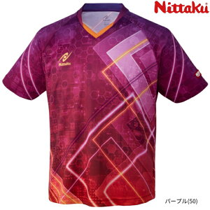 ニッタク Nittaku 卓球ユニフォーム ブライトネオンシャツ メンズ レディース ジュニアサイズ対応 NW-2212