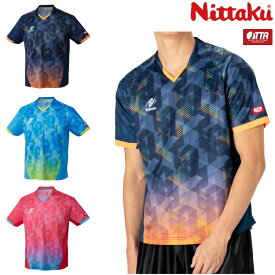 ニッタク Nittaku 卓球ユニフォーム スカイスコープシャツ メンズ レディース ジュニアサイズ対応 NW-2214