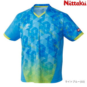 ニッタク Nittaku 卓球ユニフォーム スカイスコープシャツ メンズ レディース ジュニアサイズ対応 NW-2214