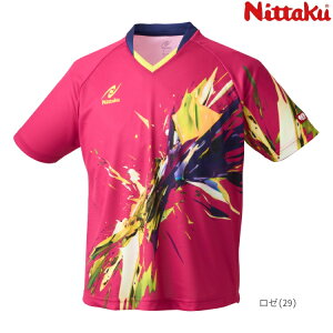 ニッタク Nittaku 卓球ユニフォーム ブライトバーストシャツ メンズ レディース ジュニアサイズ対応 NW-2218