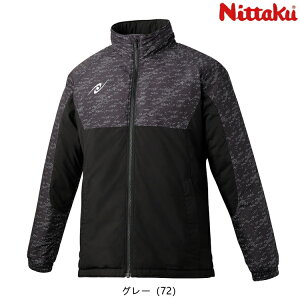 ニッタク Nittaku KRホットウォーマーシャツ 卓球ウエア ジャケット ジャージ トレーニング NW-2876