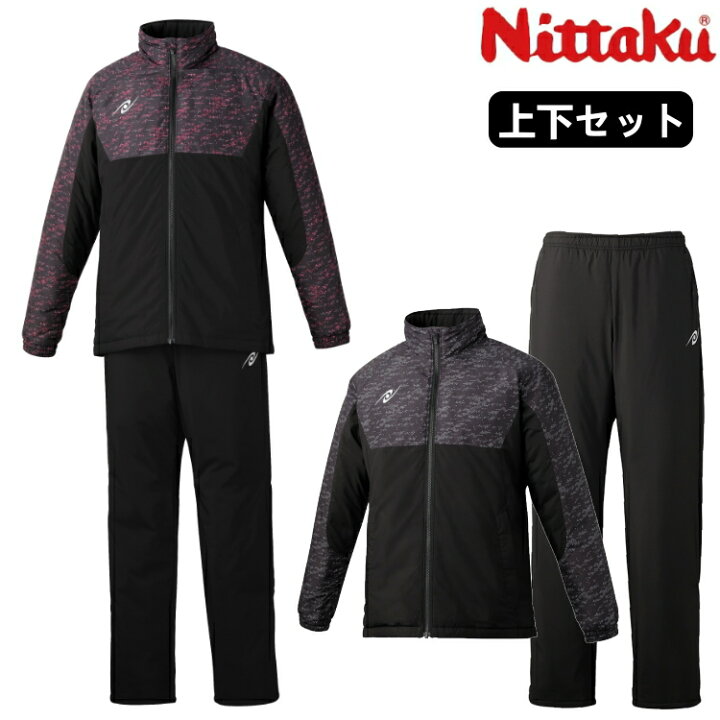 楽天市場】ニッタク Nittaku KRホットウォーマーシャツ&パンツ 上下  