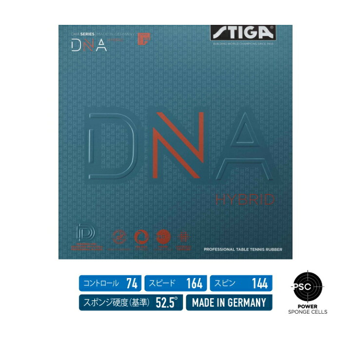 楽天市場】【今だけプレゼント付き】STIGA スティガ 卓球ラバー DNA 