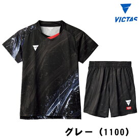 VICTAS ヴィクタス 卓球ユニフォーム 上下セット V-NGS407 V-NGP410 2024年男子日本代表モデル ゲームシャツ ゲームパンツ メンズ レディース 512403 522404