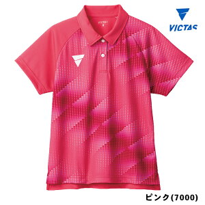 VICTAS ヴィクタス V-LGS415 卓球ユニフォーム ゲームシャツ 衿付き レディース 512405