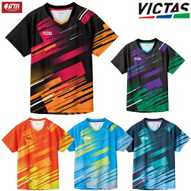 VICTAS PLAY ヴィクタス 卓球ユニフォーム エナジー ゲームシャツ メンズ レディース 612202