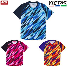 VICTAS PLAY ヴィクタス 卓球ユニフォーム フラグメント ゲームシャツ メンズ レディース 612311
