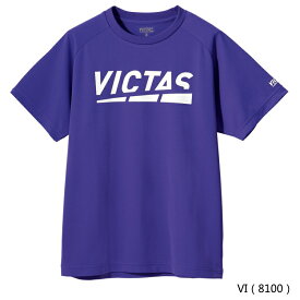 VICTAS PLAY ヴィクタス 卓球Tシャツ プレイロゴティー メンズ レディース 632101