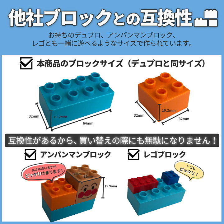 楽天市場】【レビューキャンペーン】 マカロンカラーブロック54ピース 