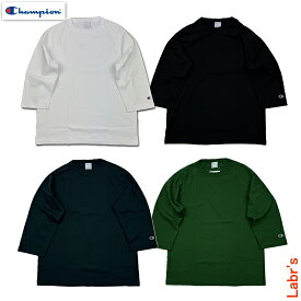 （C5-B401）7oz【Champion/チャンピオン 】T1011 RAGRAN 3/4 SLEEVE T-SHIRTラグラン7分袖Tシャツ【Maid in USA】