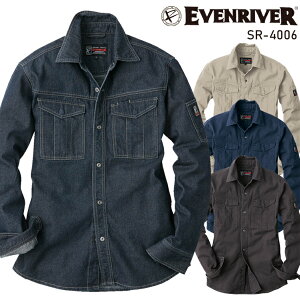 �C�[�u�����o�[ �X�^���_�[�h�V���c SR-4006 EVENRIVER �����Y �ʔN�p ��ƕ� ��ƒ� M-5L