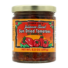 【送料無料】 スライス サン ドライトマト オリーブオイル漬け 241g トレーダージョーズ トレジョ【Trader Joe's】Sliced Sun Dried Tomatoes in Olive Oil, 8.5 oz