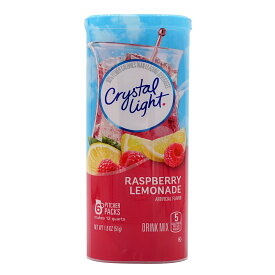 【送料無料】 ラズベリーレモネード ピッチャーパック ドリンクミックス 6パック クリスタルライト【Crystal Light】Pitcher Packs Drink Mix Raspberry Lemonade 6 Packets