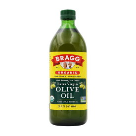 【送料無料】 ブラグ オーガニック エクストラバージンオリーブオイル 946ml【Bragg】Organic Extra Virgin Olive Oil 32 fl oz