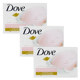 【送料無料】 3個セット ビューティーバー ピンク 106g 石鹸 ダヴ【Dove】Beauty Bar Pink 3.75 oz 3set