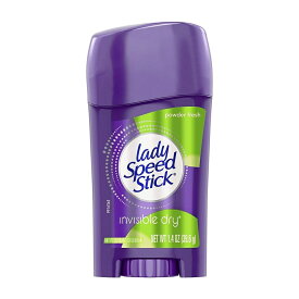【送料無料】 インビジブルドライ デオドラント パウダーフレッシュ 39.6g アメリカ製 夏【Lady Speed Stick】 Invisible Dry Antiperspirant Deodorant Powder Fresh 1.4 oz