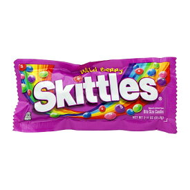 【送料無料】 キャンディー ワイルドベリー 61g スキットルズ 飴 お菓子 スナック【Skittles】Skittles, Wild Berry 2.17 OZ