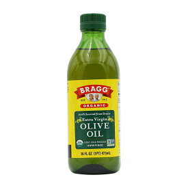 【送料無料】 ブラグ オーガニック エクストラバージンオリーブオイル 473ml【Bragg】Organic Extra Virgin Olive Oil 16 fl oz