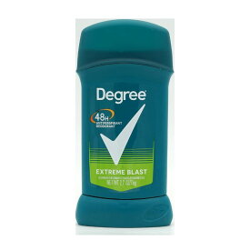 【送料無料】 男性用 デオドラント エクストリームブラスト 76g ディグリー 制汗剤 メンズ 夏 スティック【Degree】Men 48H Antiperspirant Deodorant Stick Extreme Blast 2.7 oz