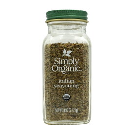 【送料無料】 イタリアンシーズニング 27g シンプリーオーガニック【Simply Organic】Italian Seasoning 0.95 oz