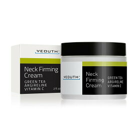 【送料無料】 ネックファーミングクリーム 緑茶・アジレリン・ビタミンC配合 60ml 美容 ユース【YEOUTH】 Neck Firming Cream with Green Tea Argireline Vitamin C 2 fl oz