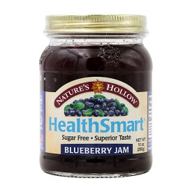 【送料無料】 ブルーベリージャム ヘルススマート シュガーフリー 無糖 280g ネイチャーズホロウ【Nature's Hollow】HealthSmart Sugar Free Blueberry Jam, 10 oz