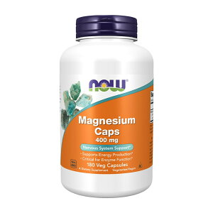 yz iEt[Y }OlVE 400mg 180 xWJvZyNow FoodszMagnesium Caps 400 mg, 180 Veg Capsules