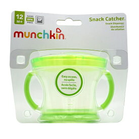 【送料無料】 マンチキン 幼児用 蓋付きおやつ容器 1個 スナックキャッチャー【Munchkin】 Snack Catcher