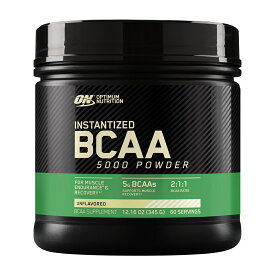 【送料無料】 オプティマムニュートリション BCAA 5000 パウダー 345 g【Optimum Nutrition】Instantized BCAA 5000 powder 12.15 OZ