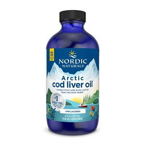 yz kɃ^̖  Rbho[IC 237ml t mfBbNi`YyNordic NaturalszArctic Cod Liver Oil Unflavored, 8 fl oz