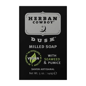 【送料無料】 ハーバンカウボーイ 消臭ミルドソープ ダスク 140g【Herban Cowboy】Deodorant Milled Soap Dusk 5 oz