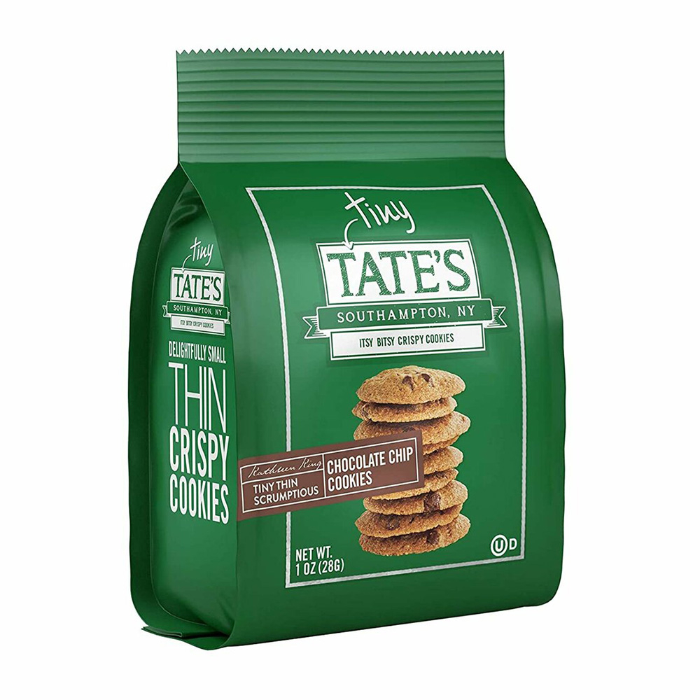  タイニー テイツ チョコレートチップクッキー 28g テイツベイクショップクッキー お菓子 スナック 小さめTiny Tates Chocolate Chip Cookies, oz