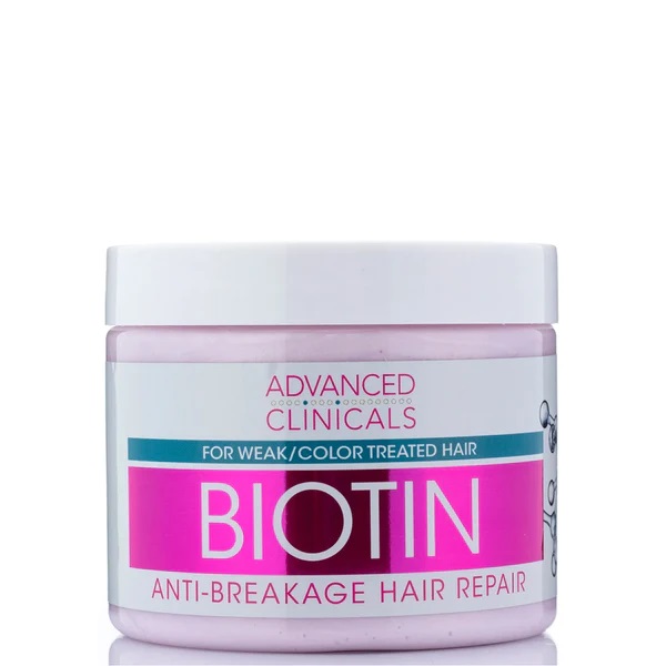  <br>ビオチン ヘアマスク 355ml アドバンスドクリニカルズ ヘアケア 美容 髪 トリートメント<br>Biotin Anti-Breakage Hair Mask 12 oz