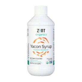 【送料無料】 オーガニック ヤーコン シロップ プレバイオティック 甘味料 236ml ジント【ZINT】Organic Yacon Syrup, Prebiotic Sweetener 8 fl oz