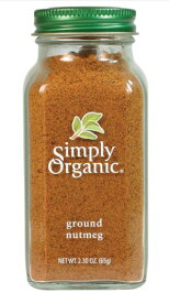 【送料無料】 ナツメグ 65g シンプリーオーガニック【Simply Organic】Ground Nutmeg 2.3 oz