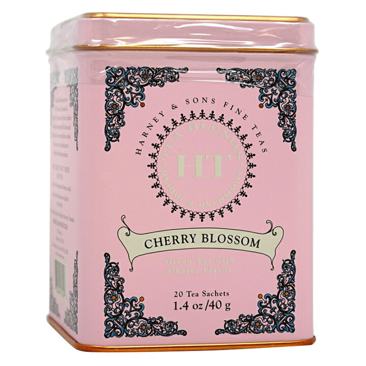楽天市場 送料無料 ハーニー サンズ チェリーブロッサム 個 ティーバック Harney Sons Cherry Blossom Tea Sachets Vitacafe