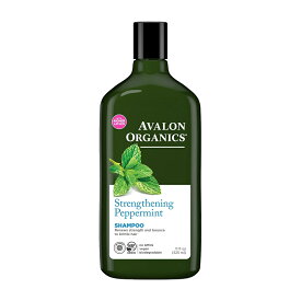 【送料無料】 ストレングス ペパーミント シャンプー 325ml アバロンオーガニクス【Avalon Organics】Strengthening Peppermint Shampoo 11 fl oz