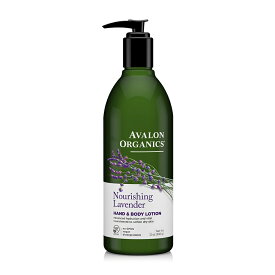 【送料無料】 ニューリッシング ラベンダー ハンド&ボディーローション 340g アバロンオーガニクス【Avalon Organics】Nourishing Lavender Hand & Body Lotion 12 oz