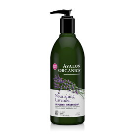 【送料無料】 ニューリッシングラベンダー グリセリンハンドソープ 355ml アバロンオーガニクス【Avalon Organics】Nourishing Lavender Glycerin Hand Soap 12 fl oz