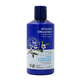 【送料無料】 セラピー ティーツリーミント スカルプノーマライジングコンディショナー 397g アバロンオーガニクス【Avalon Organics】Therapy Tea Tree Mint Scalp Normalizing Conditioner