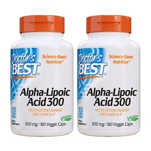 yz 2Zbg At@|_ 300mg 180 xWJvZ hN^[YxXgyDoctor's BestzAlpha-Lipoic Acid 300, 300 mg, 180 Veg Capsules