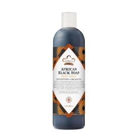【送料無料】 ボディウオッシュ アフリカンブラックソープ 384ml ヌビアンヘリテージ【Nubian Heritage】Body Wash African Black Soap 13 fl oz