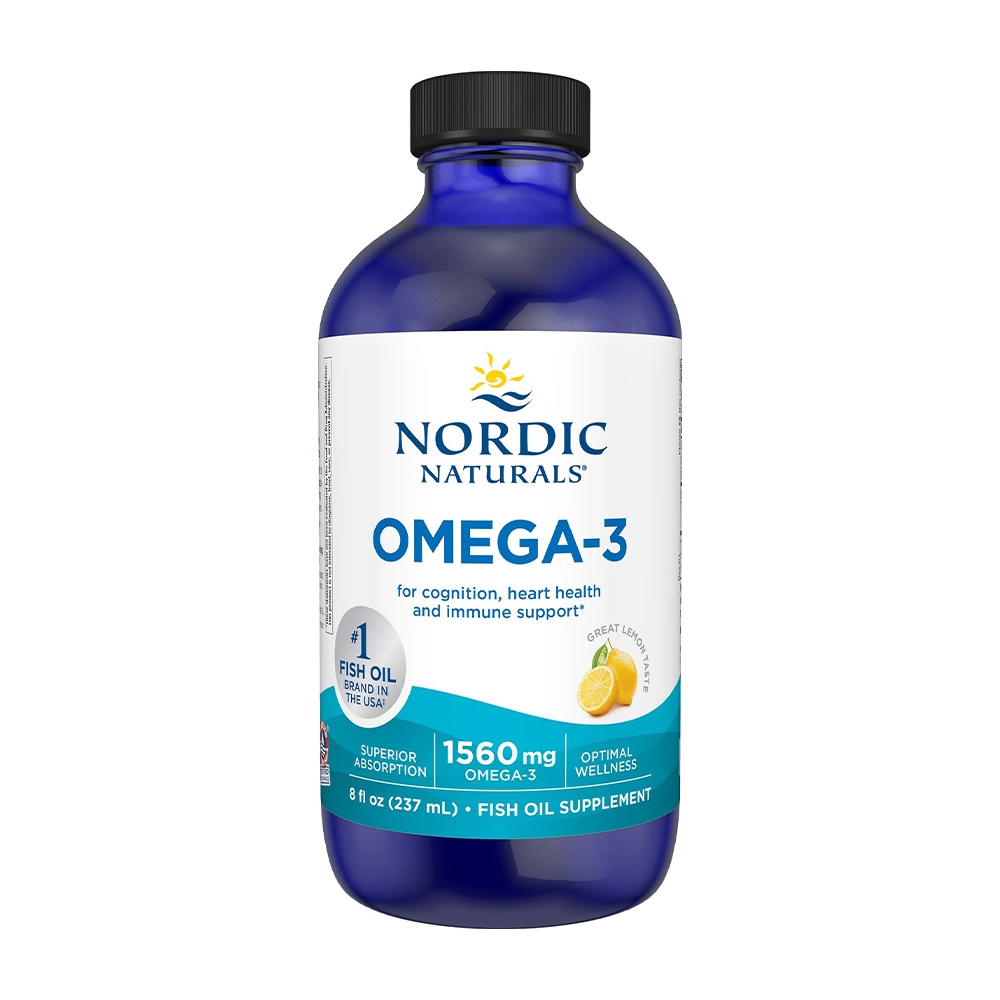  <br>オメガ-3 1560mg EPA745 DHA500 レモン味 237ml ノルディックナチュラルズ 液体 オメガ<br>Omega-3 1560 mg EPA 745 DHA 500 Lemon Taste, fl oz