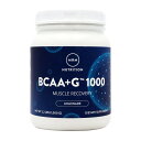 【送料無料】BCAA+G Lグルタミン レモネード味 アミノ酸 パウダー トレーニング 1000g エムアールエム【MRM】BCAA+G 1000 Lemonade Flavor 2.2lbs