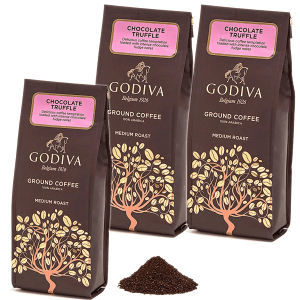 【送料無料】 ゴディバ チョコレートトリュフコーヒー アラビカ種 284g 3個セット【GODIVA】Coffee Chocolate Truffle 10oz 3set