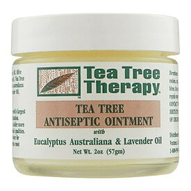 【送料無料】 ティーツリー アンチセプティック オイントメント 57g ティーツリーセラピー【Tea Tree Therapy】Tea Tree Antiseptic Ointment 2 oz