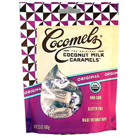 【送料無料】ココナッツミルク キャラメル オリジナル 99g ココメルズ お菓子 チョコ スナック【Cocomels】Coconut Milk Caramels Original, 3.5 oz