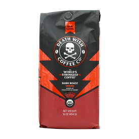 【新商品！送料無料】 ダークロースト グラウンドコーヒー ダーク 454g デスウィッシュコーヒー 飲料 ドリンク【Death Wish Coffee Co】Dark Roast Ground Coffee Dark, 16 oz