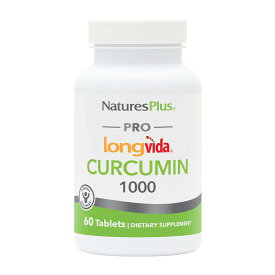 【新商品！送料無料】クルクミン 1000mg 60粒 タブレット ネイチャーズプラス【Natures Plus】PRO Longvida Curcumin 1000 mg, 60 Tablets